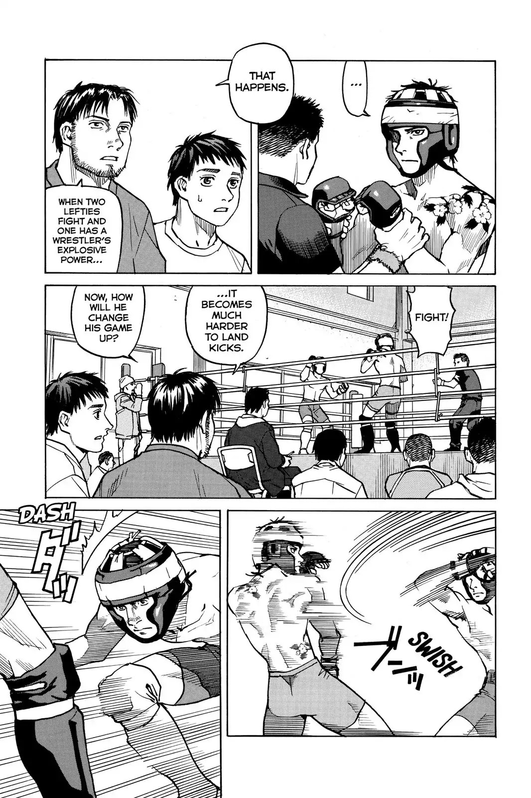 All-Rounder Meguru Chapter 6 page 19 - Chapter 6: Meguru-Takashi Second Fight, Hakkei Gym
