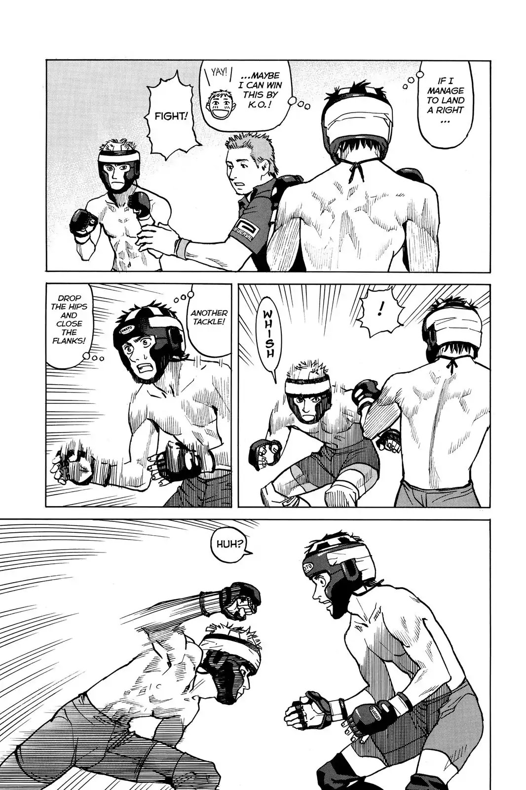 All-Rounder Meguru Chapter 6 page 9 - Chapter 6: Meguru-Takashi Second Fight, Hakkei Gym