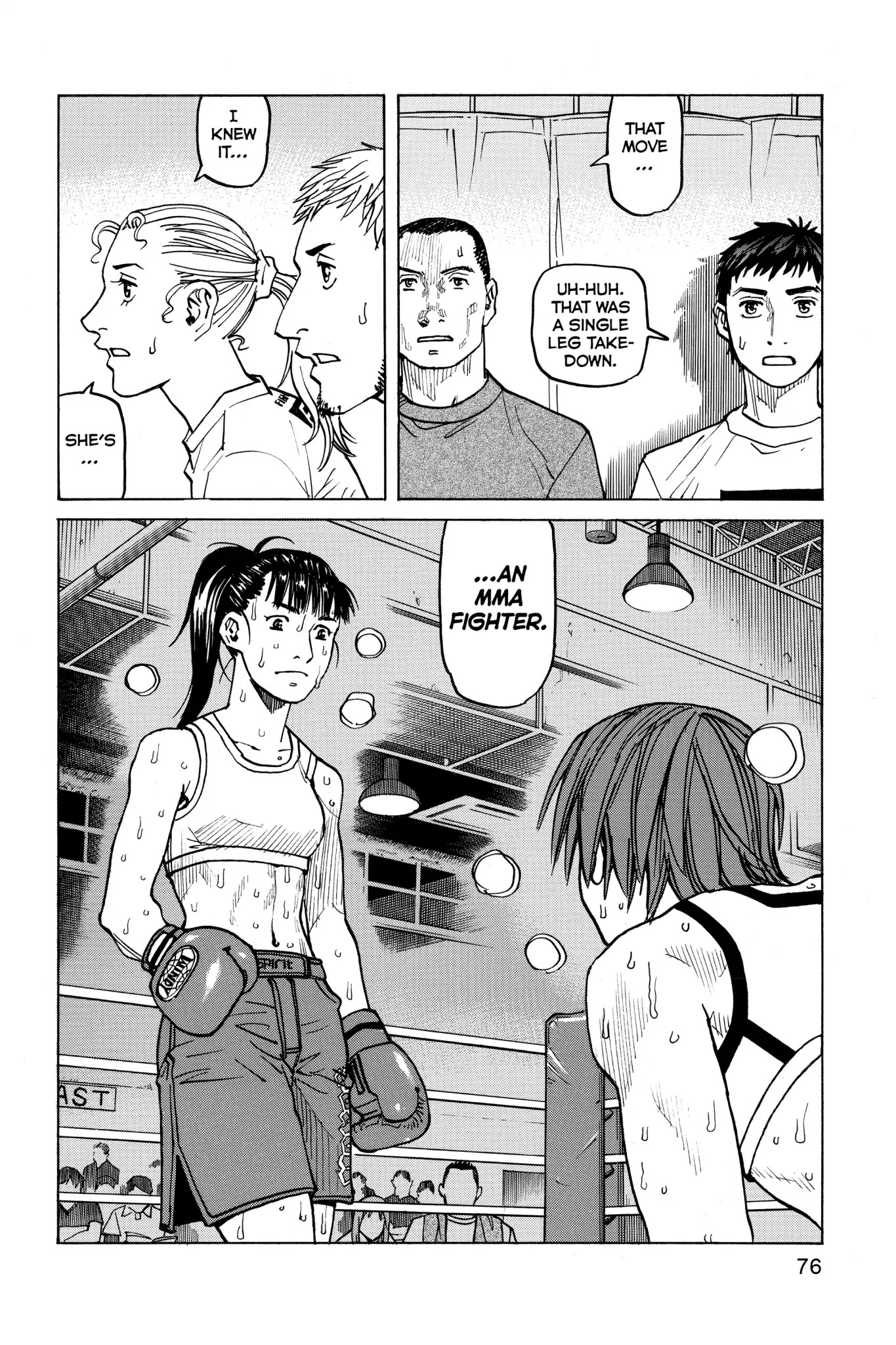 All-Rounder Meguru Chapter 60 page 22 - Chapter 60 : Kicker vs. Puncher