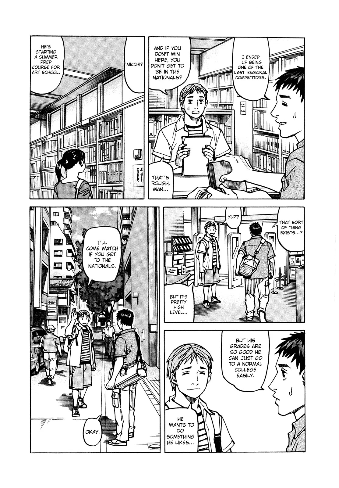All-Rounder Meguru Chapter 72 page 10 - Chapter 72: During the Summer Vacation