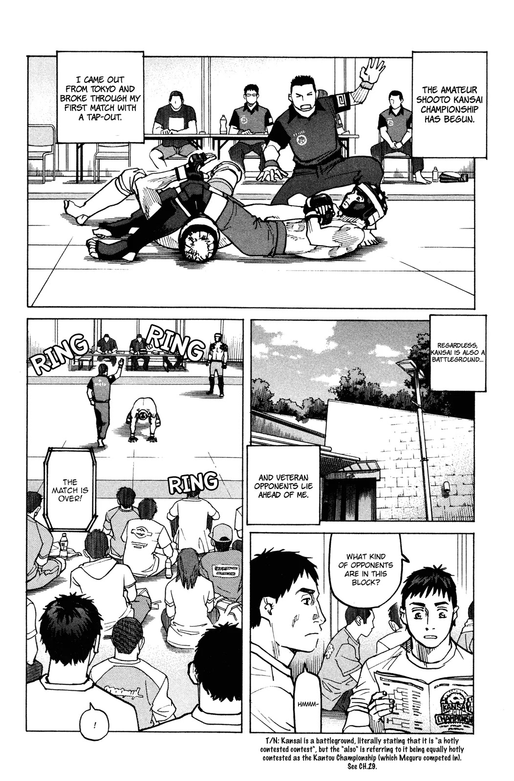 All-Rounder Meguru Chapter 78 page 8 - Chapter 78 : Kansai Championship - The Opponents