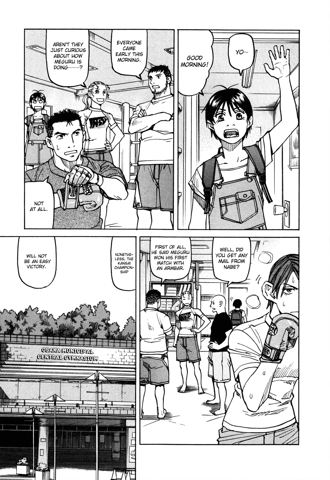 All-Rounder Meguru Chapter 79 page 4 - Chapter 79: Kansai Championship - 2nd Round 1/2