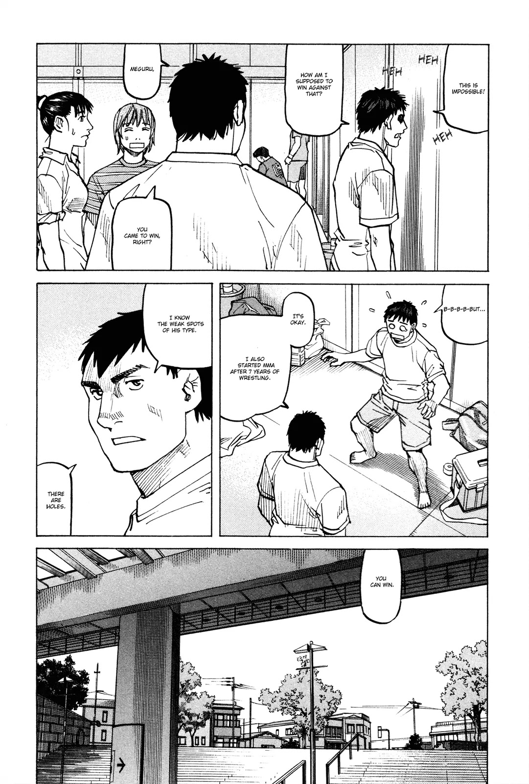 All-Rounder Meguru Chapter 82 page 4 - Chapter 82: A Part of the Gym