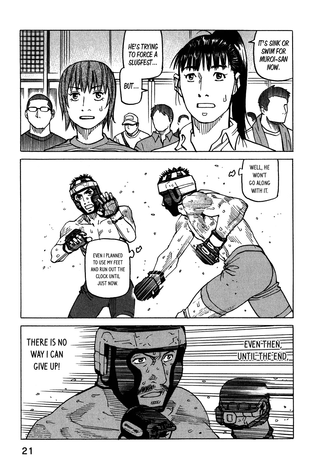 All-Rounder Meguru Chapter 96 page 24 - Chapter 96 : Strike-Throw-Submit, Revolution