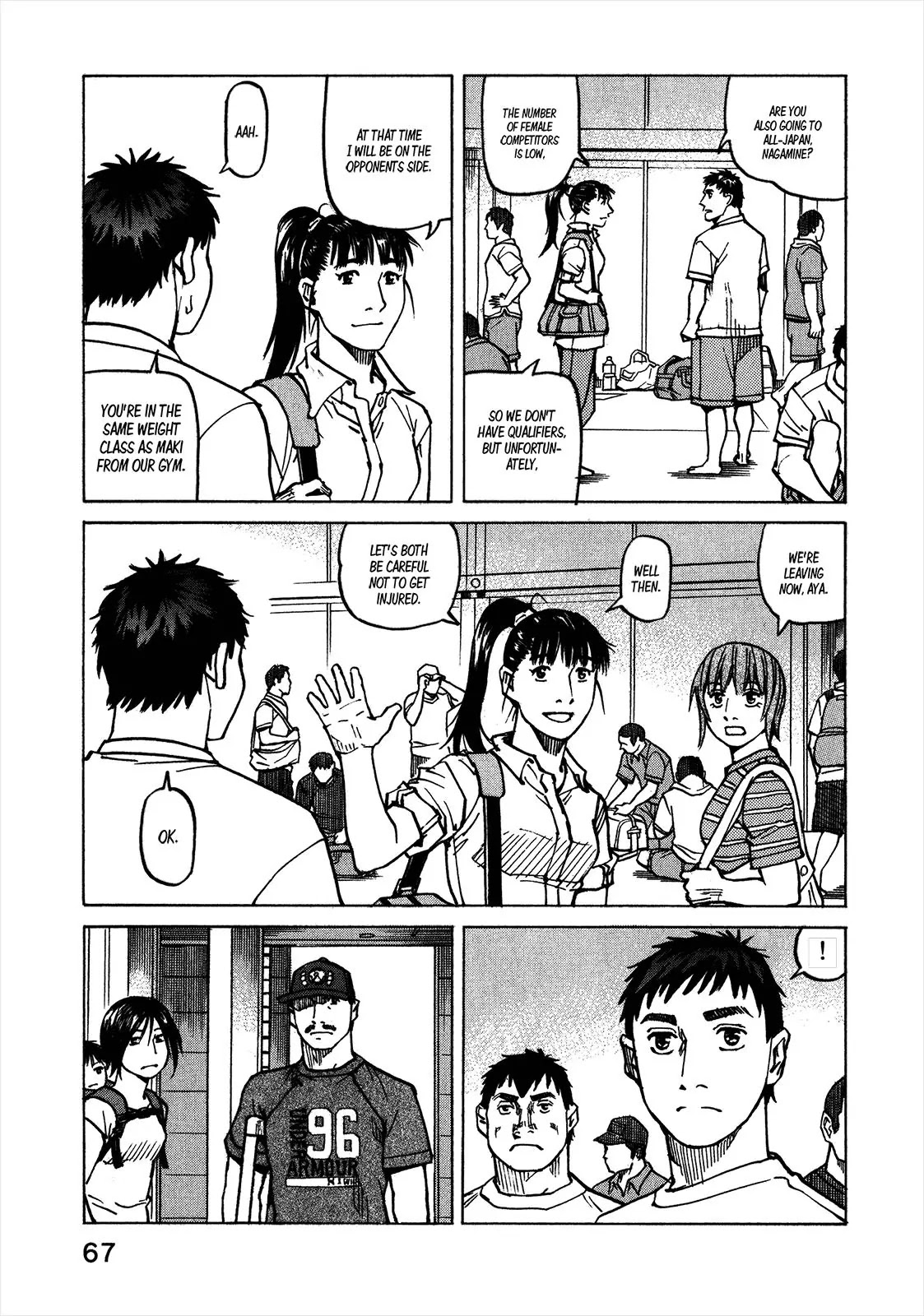 All-Rounder Meguru Chapter 99 page 4 - Chapter 99: Kansai Championship Conclusion