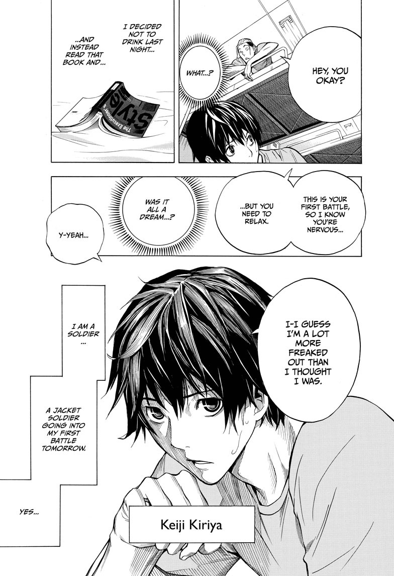 All You Need Is Kill Chapter 1 page 8 - Chapter 1: Keiji Kiriya