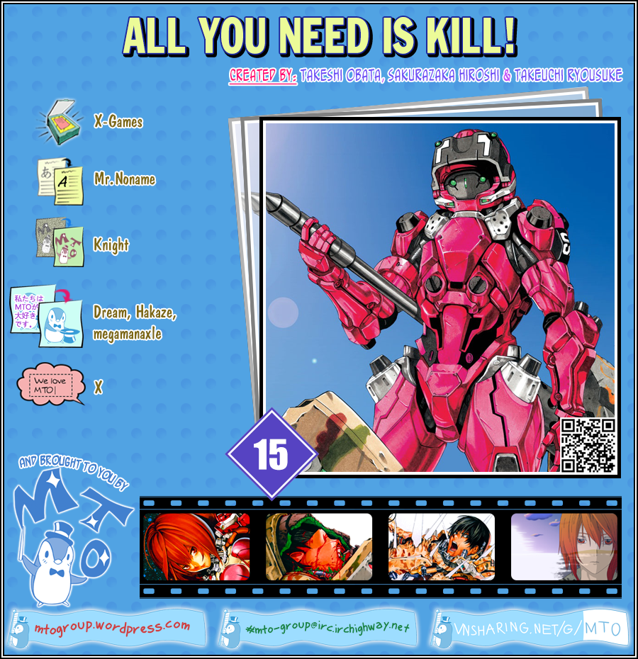 All You Need Is Kill Chapter 15 page 1 - Chapter 15: Killing Machine