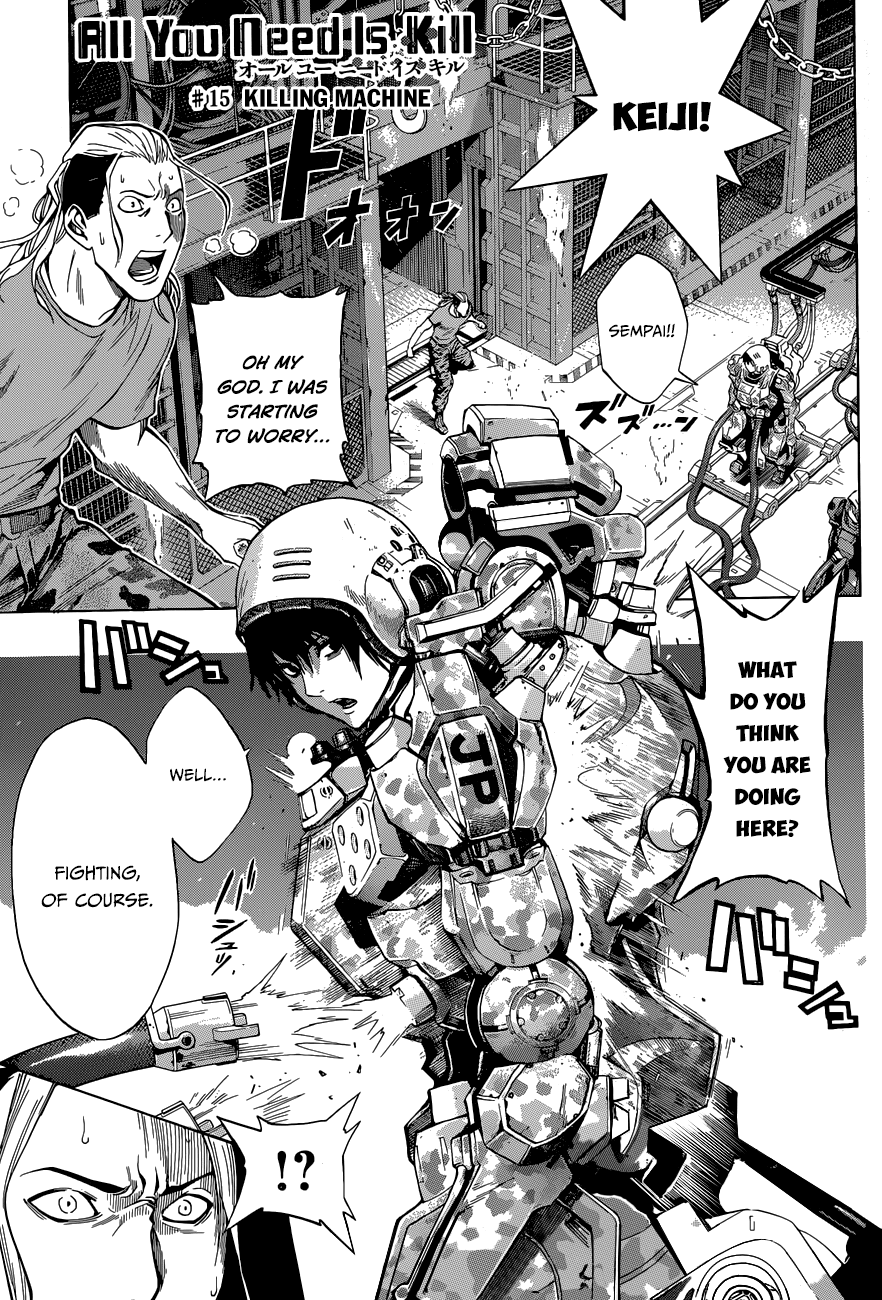 All You Need Is Kill Chapter 15 page 2 - Chapter 15: Killing Machine