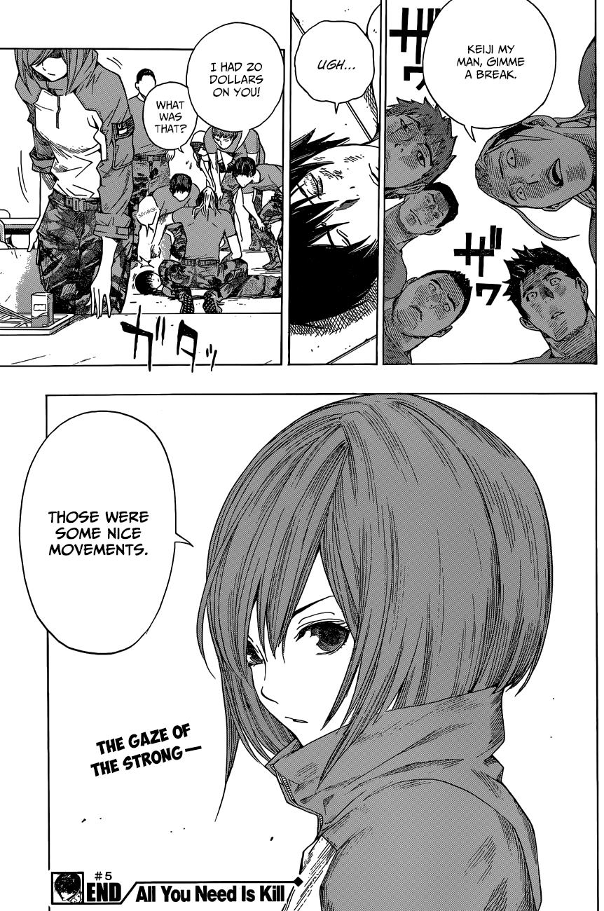 All You Need Is Kill Chapter 5 page 21 - Chapter 5: Schedule