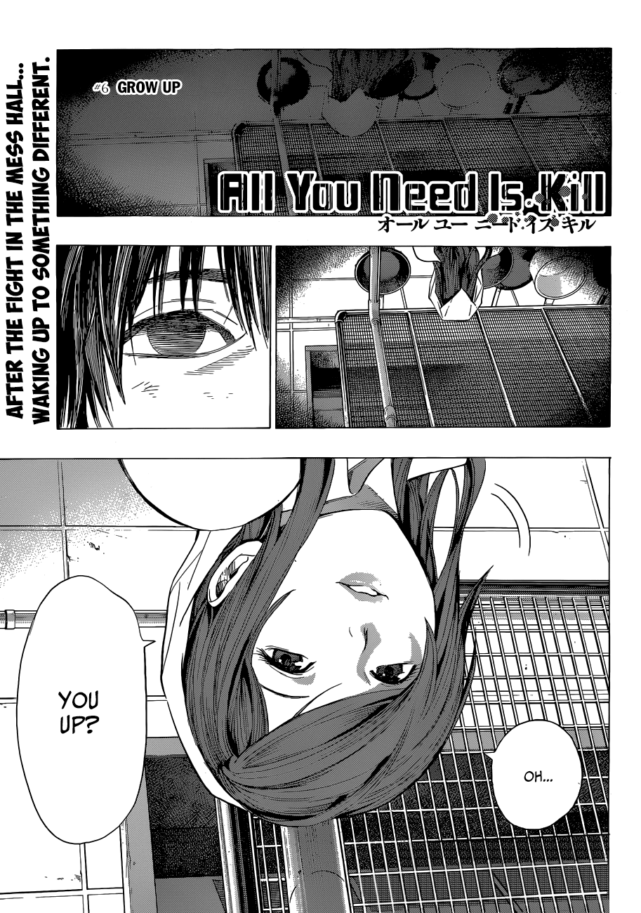 All You Need Is Kill Chapter 6 page 1 - Chapter 6: Grow Up
