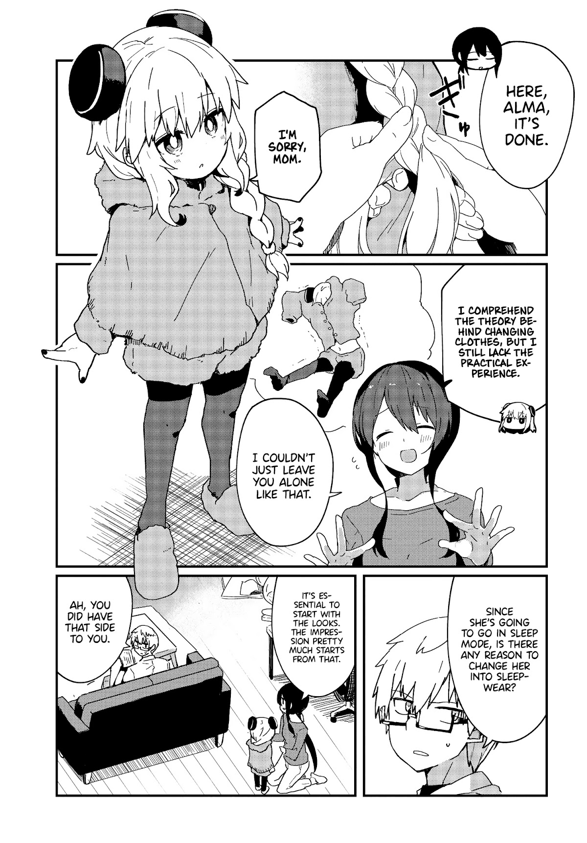 Alma-Chan Wants to Be a Family Chapter 3 page 3 - Chapter 3