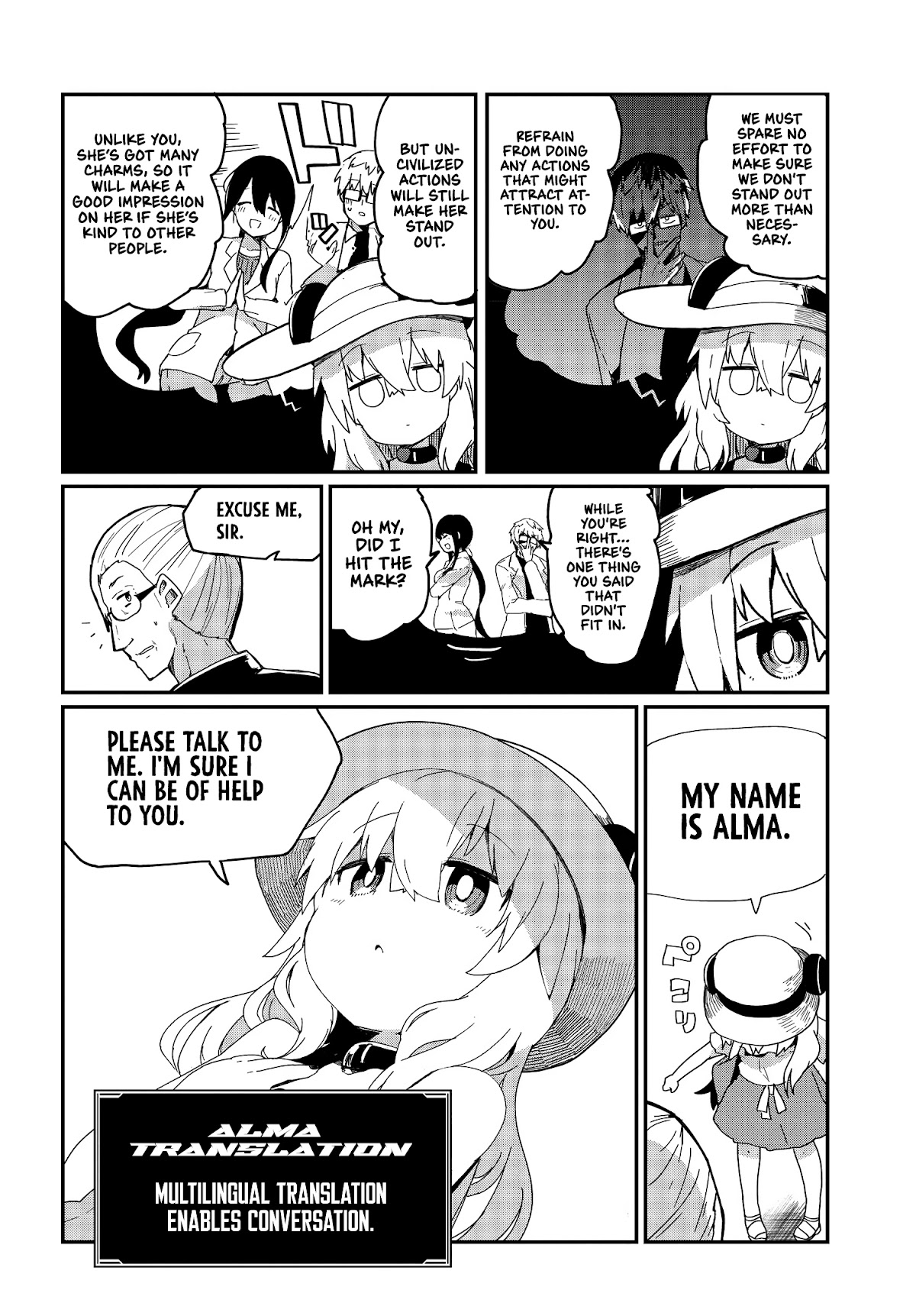 Alma-Chan Wants to Be a Family Chapter 4 page 10 - Chapter 4