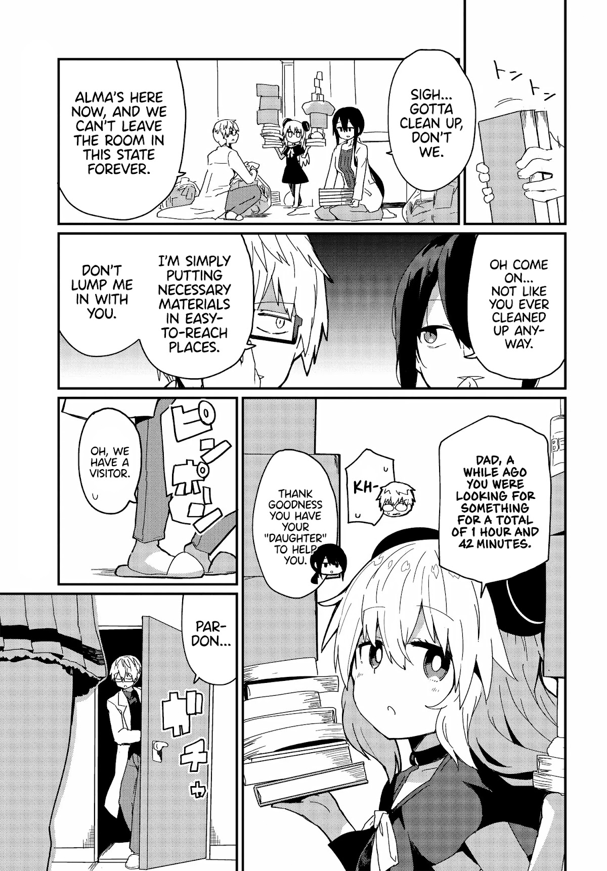 Alma-Chan Wants to Be a Family Chapter 7 page 1 - Chapter 7