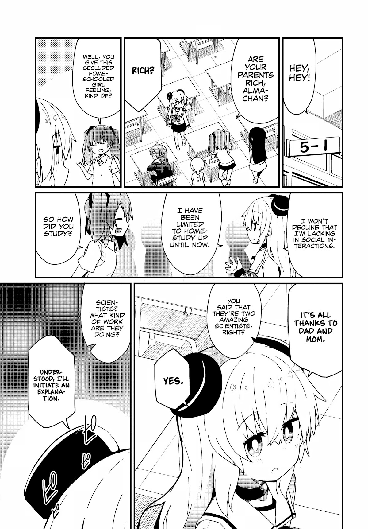 Alma-Chan Wants to Be a Family Chapter 9 page 7 - Chapter 9