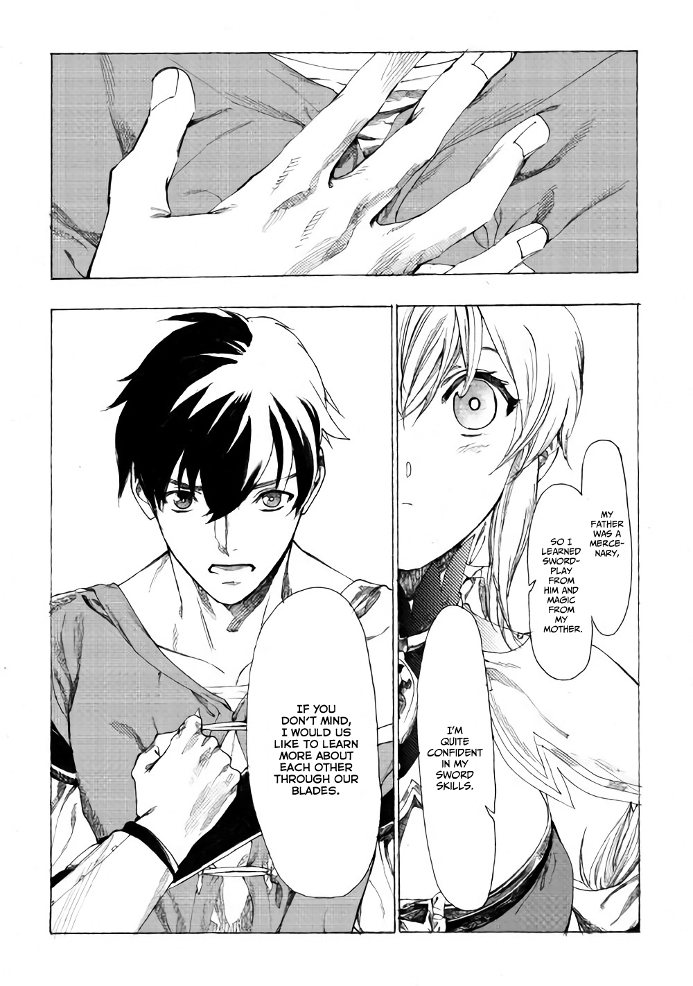 Almadianos Eiyuuden Chapter 9 page 15 - Chapter 9: The Kingdom's Sword