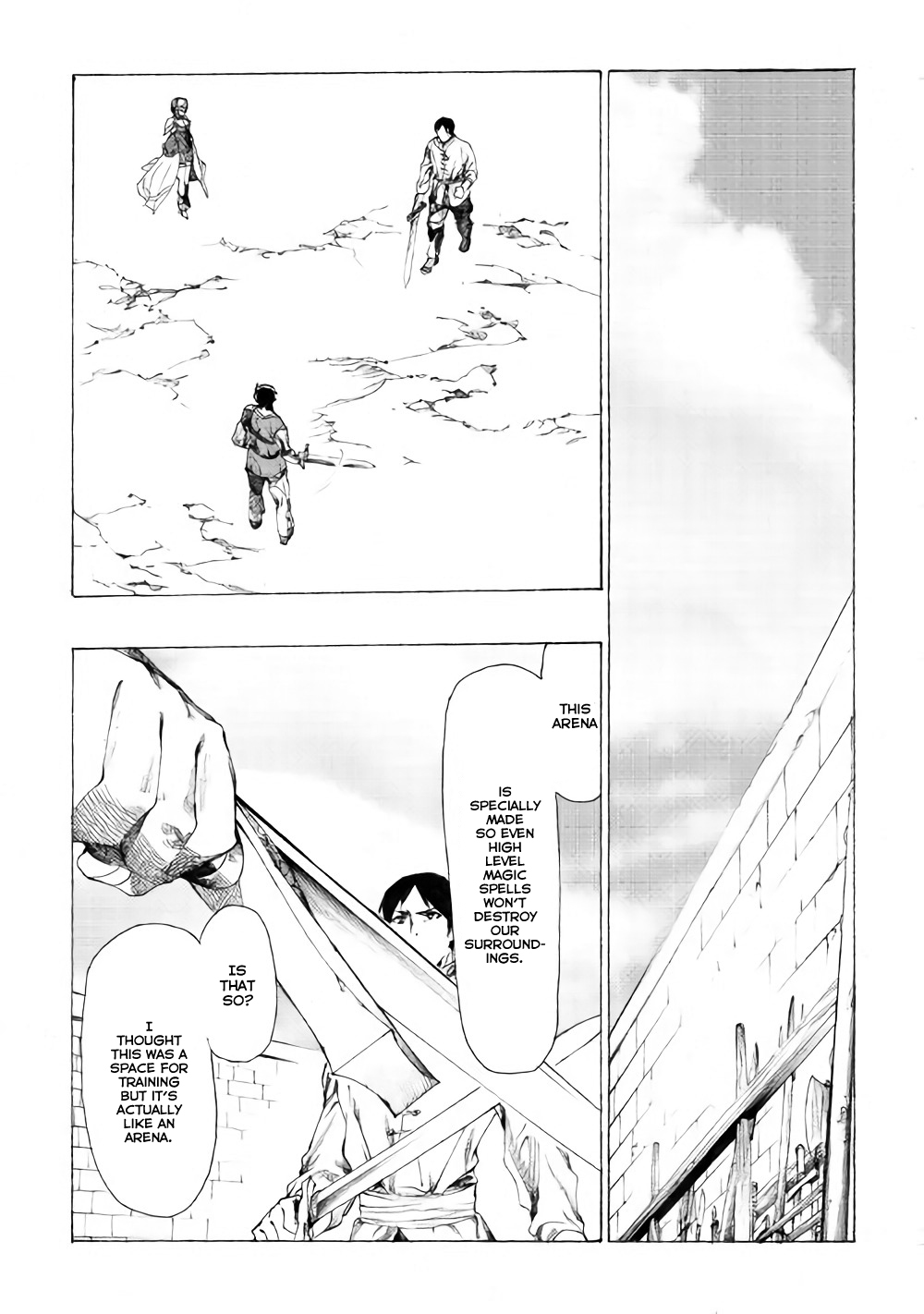 Almadianos Eiyuuden Chapter 9 page 17 - Chapter 9: The Kingdom's Sword