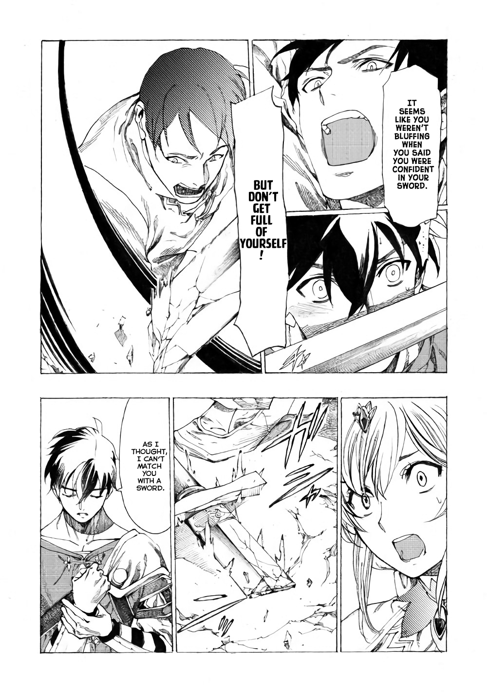 Almadianos Eiyuuden Chapter 9 page 20 - Chapter 9: The Kingdom's Sword