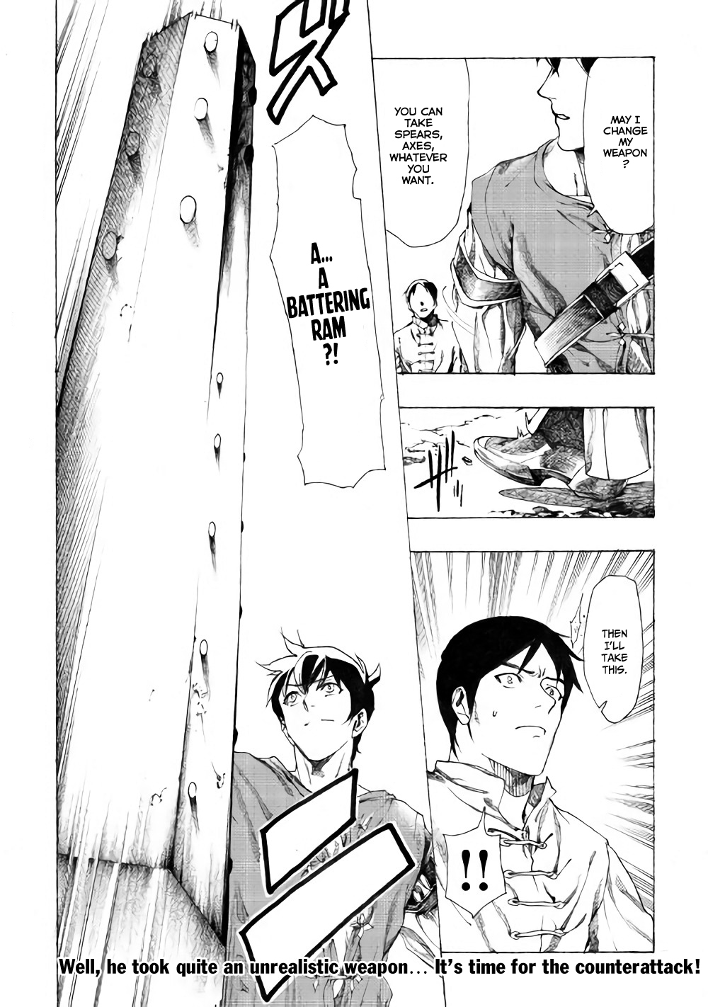 Almadianos Eiyuuden Chapter 9 page 21 - Chapter 9: The Kingdom's Sword