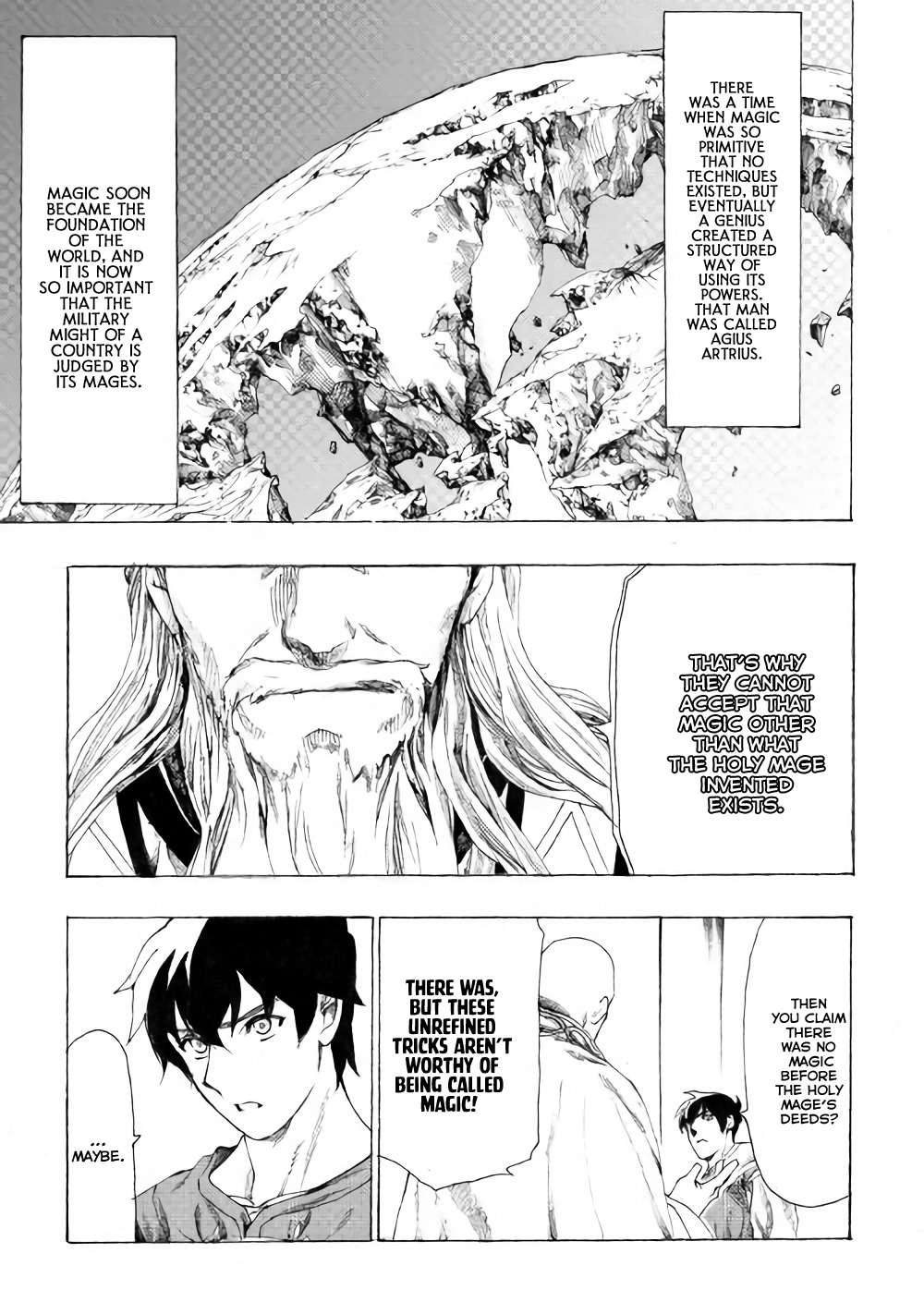 Almadianos Eiyuuden Chapter 9 page 4 - Chapter 9: The Kingdom's Sword
