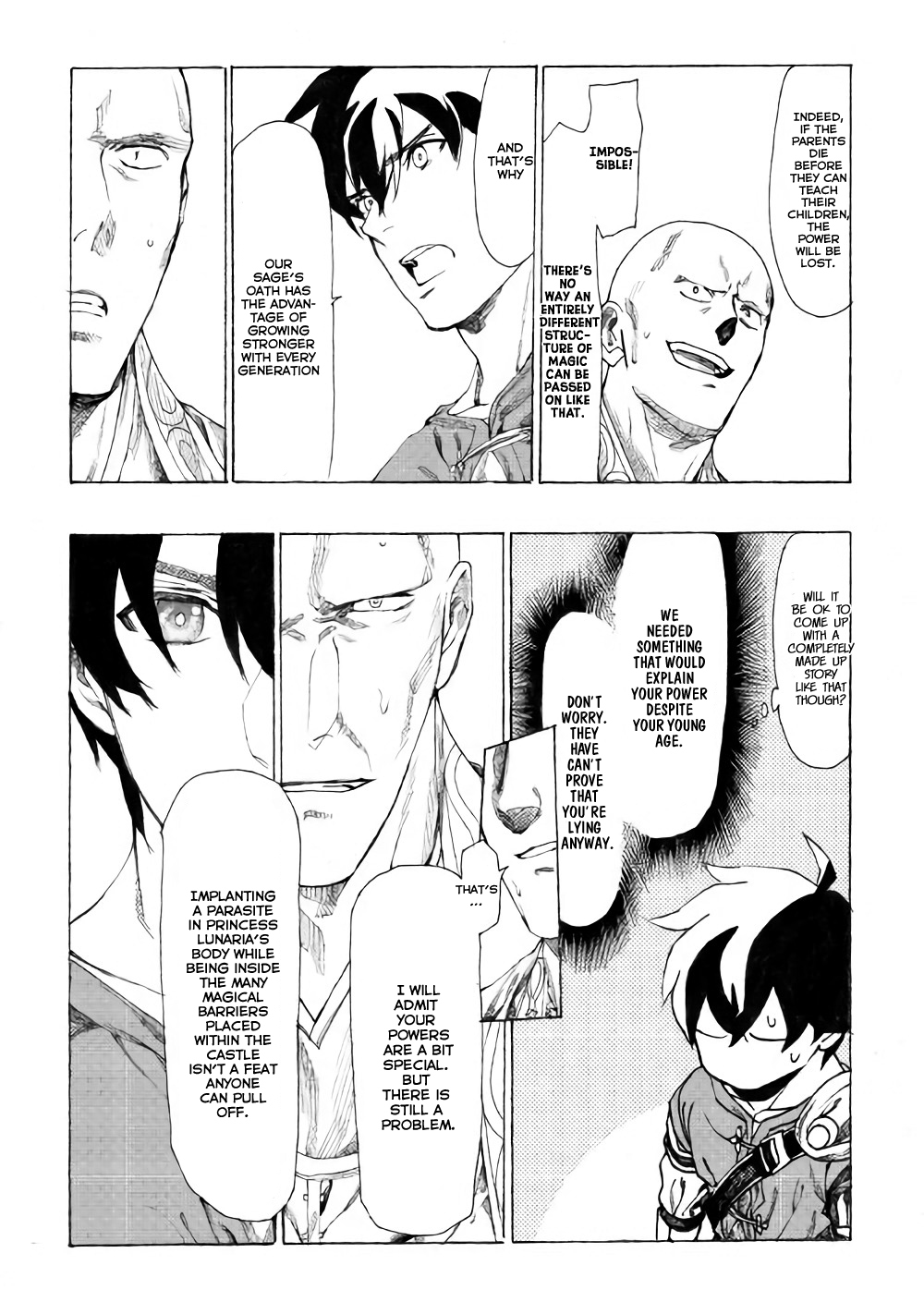 Almadianos Eiyuuden Chapter 9 page 6 - Chapter 9: The Kingdom's Sword