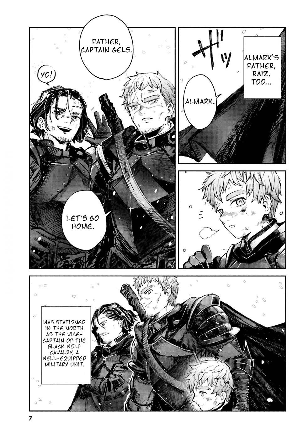 Almark Chapter 1 page 7 - Chapter 1: Northern mercenaries