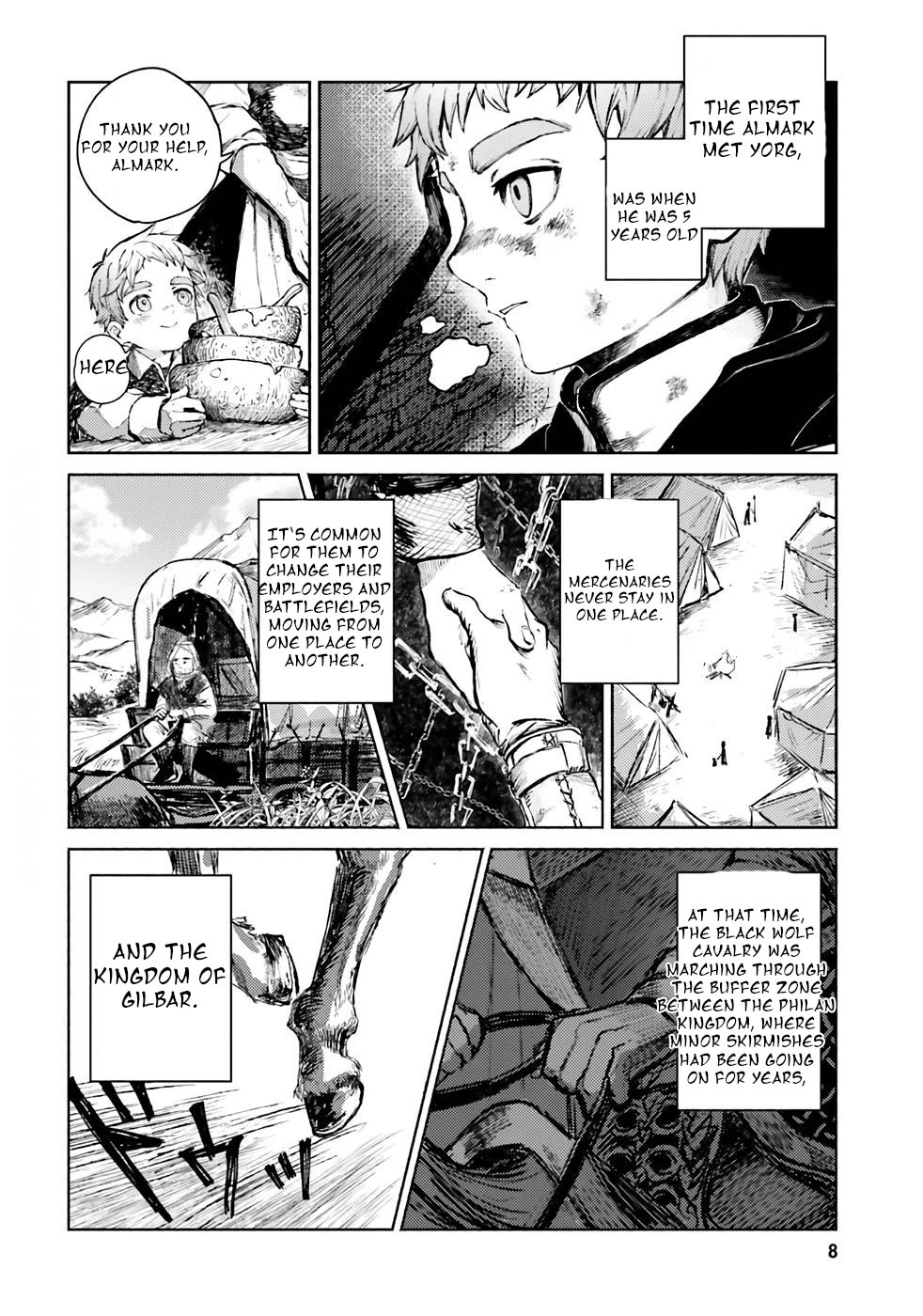 Almark Chapter 1 page 8 - Chapter 1: Northern mercenaries