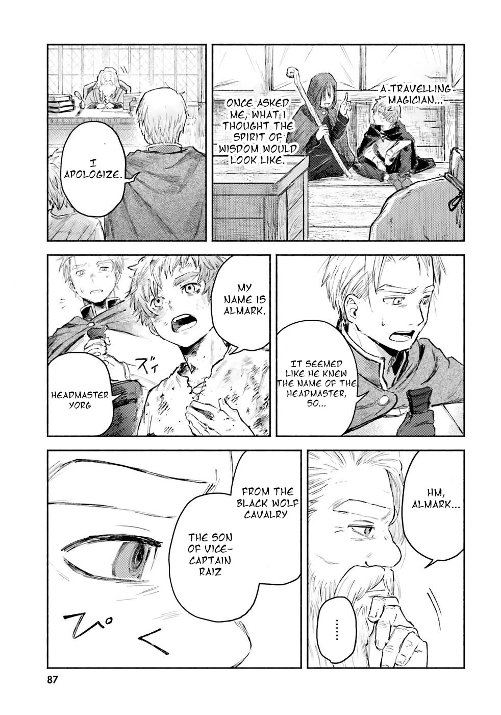 Almark Chapter 2 page 21 - Chapter 2: Nork Magic Academy
