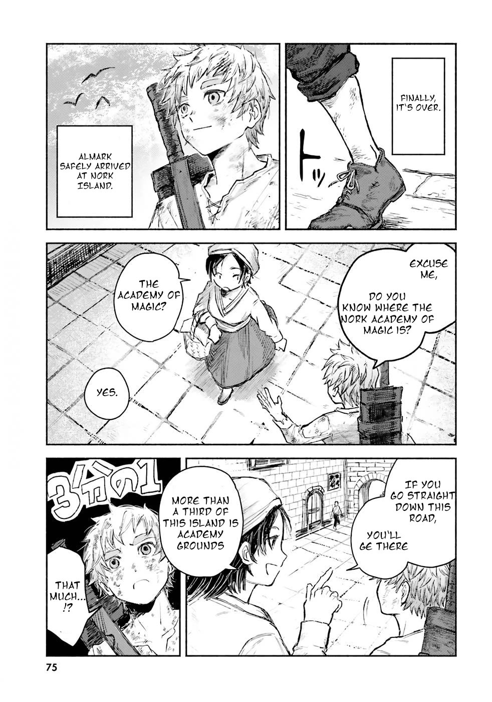 Almark Chapter 2 page 9 - Chapter 2: Nork Magic Academy