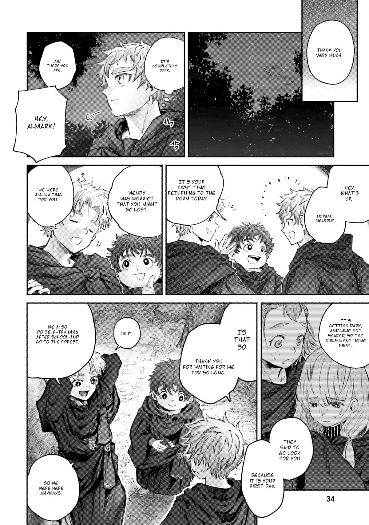 Almark Chapter 5 page 32 - Chapter 5: First Magic