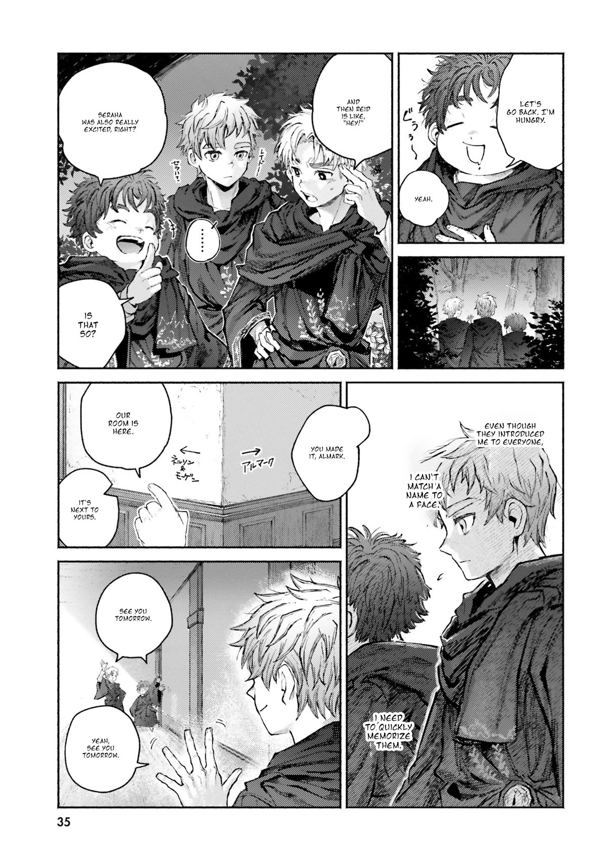 Almark Chapter 5 page 33 - Chapter 5: First Magic