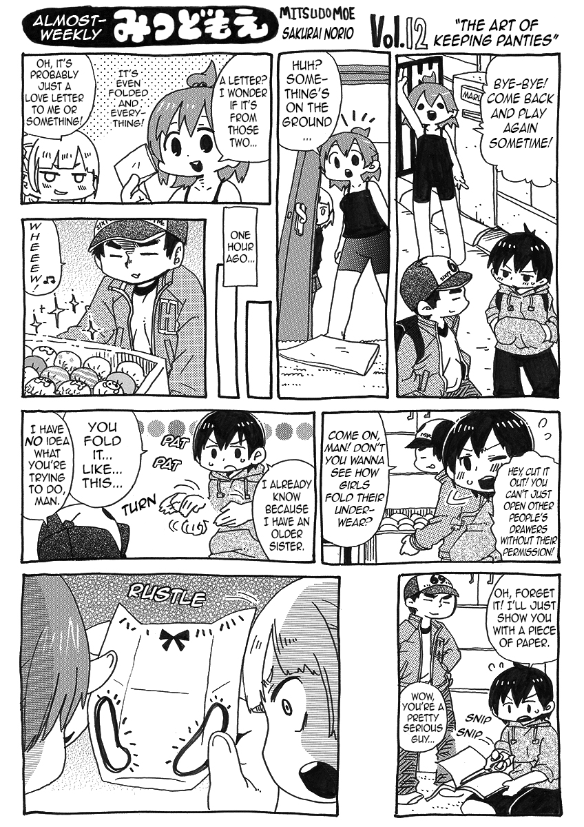 Almost-Weekly Mitsudomoe Chapter 1 page 14 - Chapter 1: Pages 0-13
