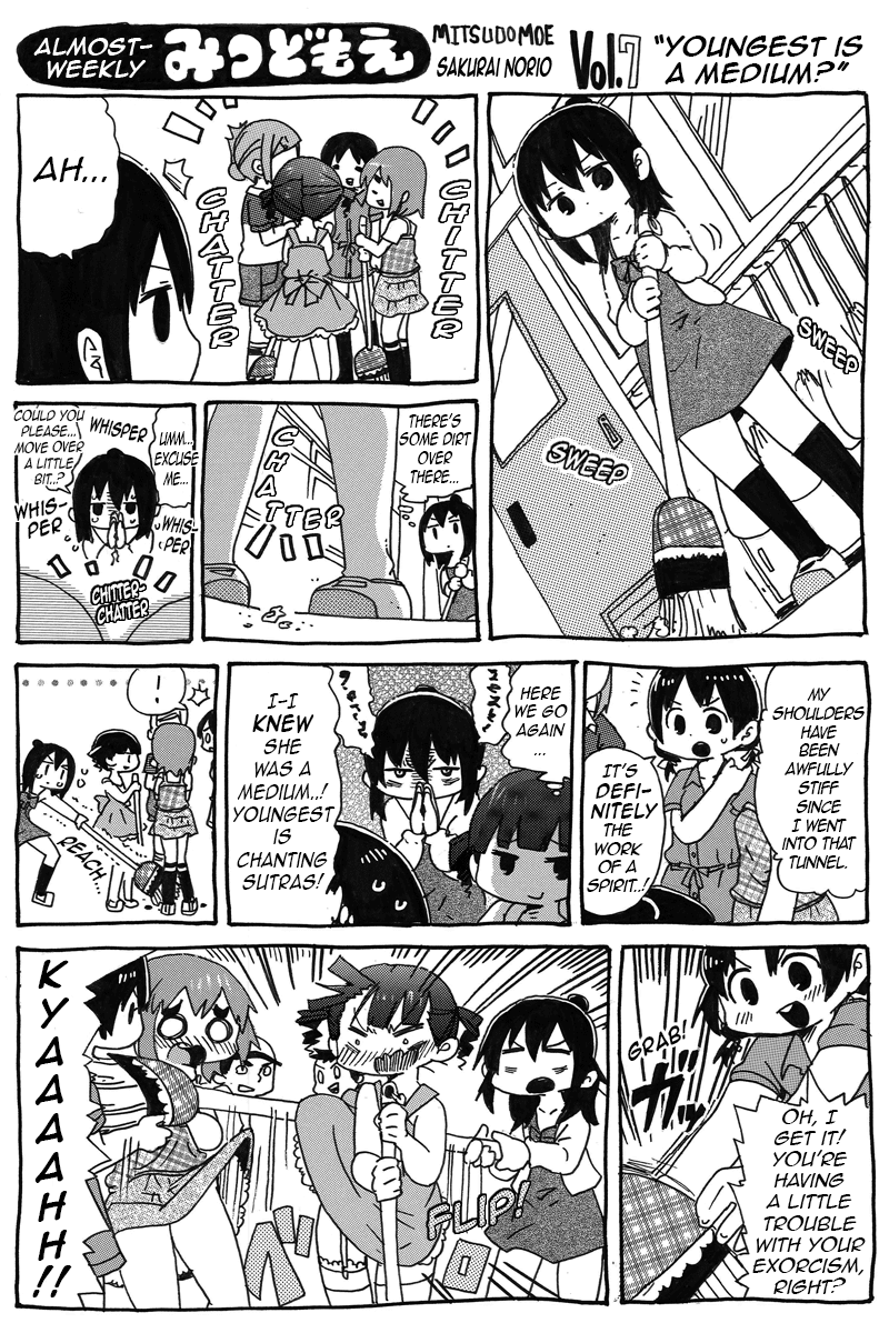 Almost-Weekly Mitsudomoe Chapter 1 page 9 - Chapter 1: Pages 0-13