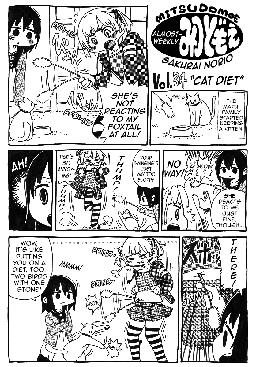 Almost-Weekly Mitsudomoe Chapter 3 page 8 - Chapter 3: Pages 28-41