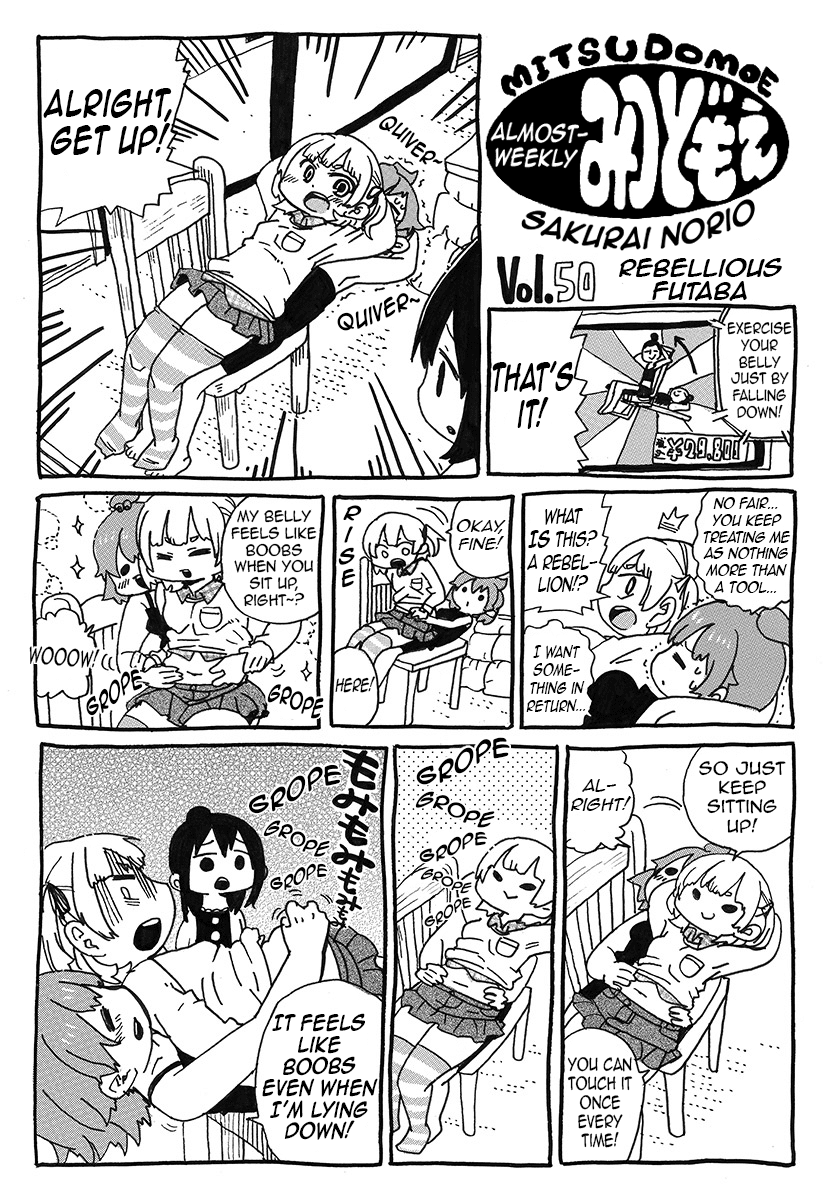 Almost-Weekly Mitsudomoe Chapter 4 page 10 - Chapter 4: Pages 42-55