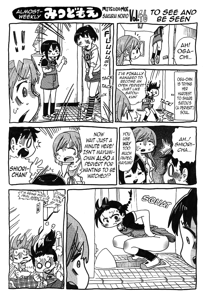 Almost-Weekly Mitsudomoe Chapter 4 page 6 - Chapter 4: Pages 42-55