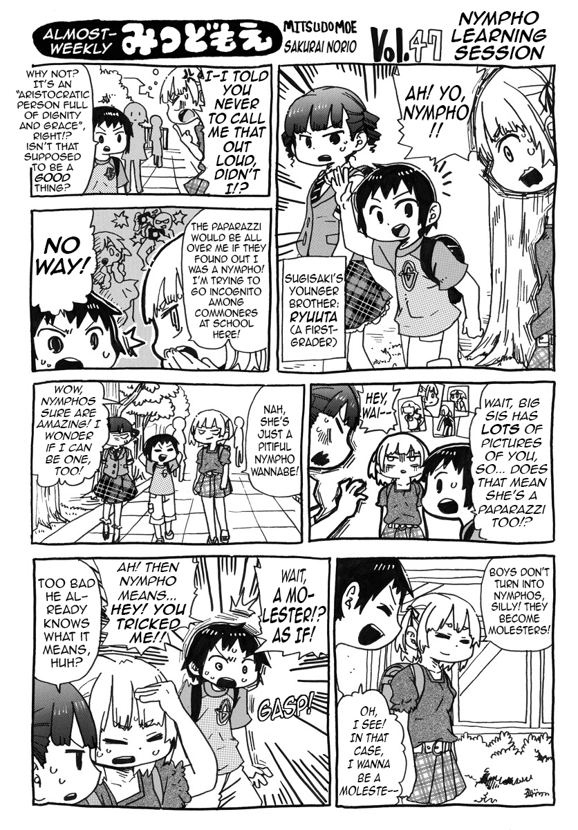 Almost-Weekly Mitsudomoe Chapter 4 page 7 - Chapter 4: Pages 42-55