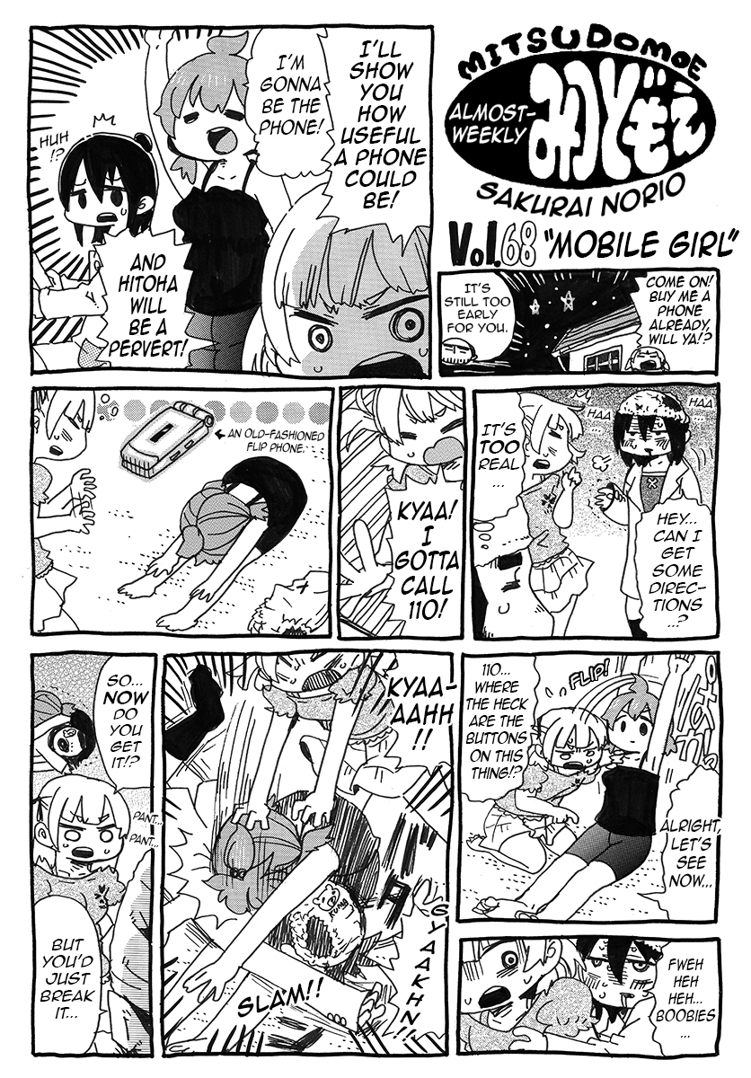 Almost-Weekly Mitsudomoe Chapter 5 page 14 - Chapter 5: Pages 56-69