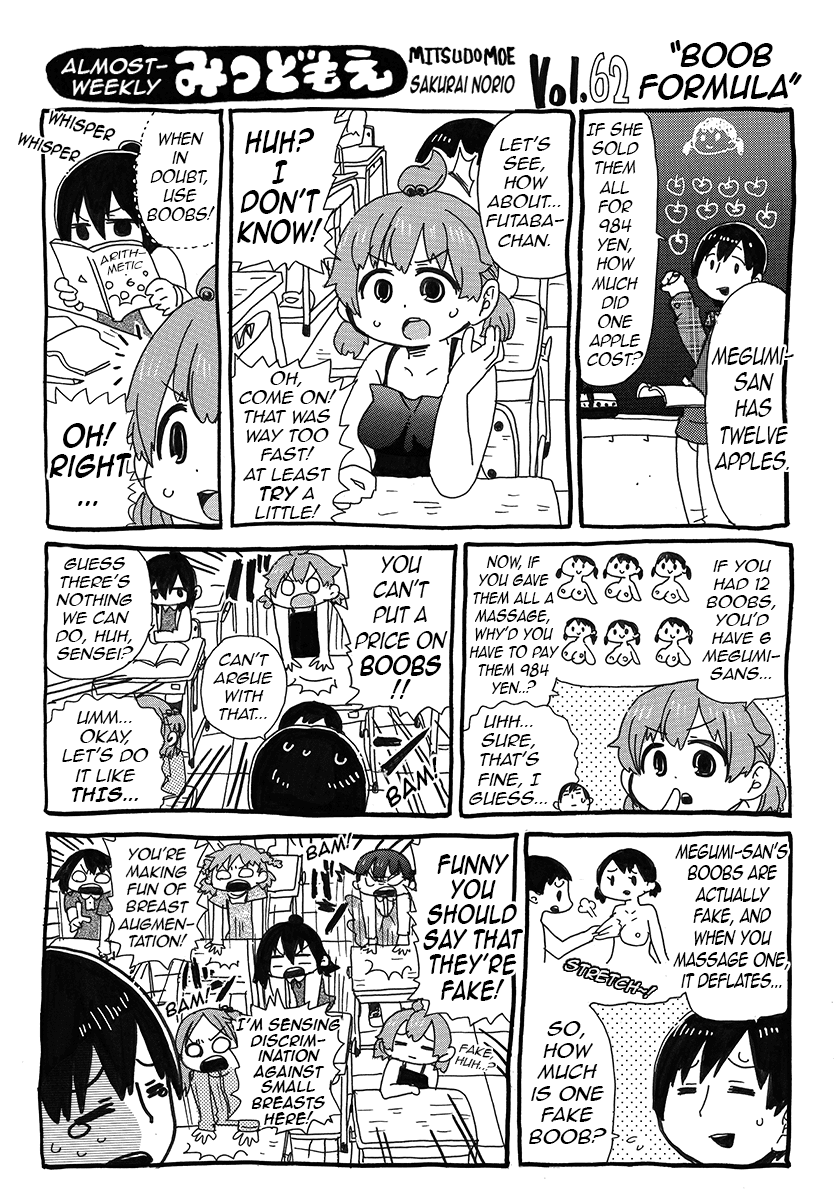 Almost-Weekly Mitsudomoe Chapter 5 page 8 - Chapter 5: Pages 56-69