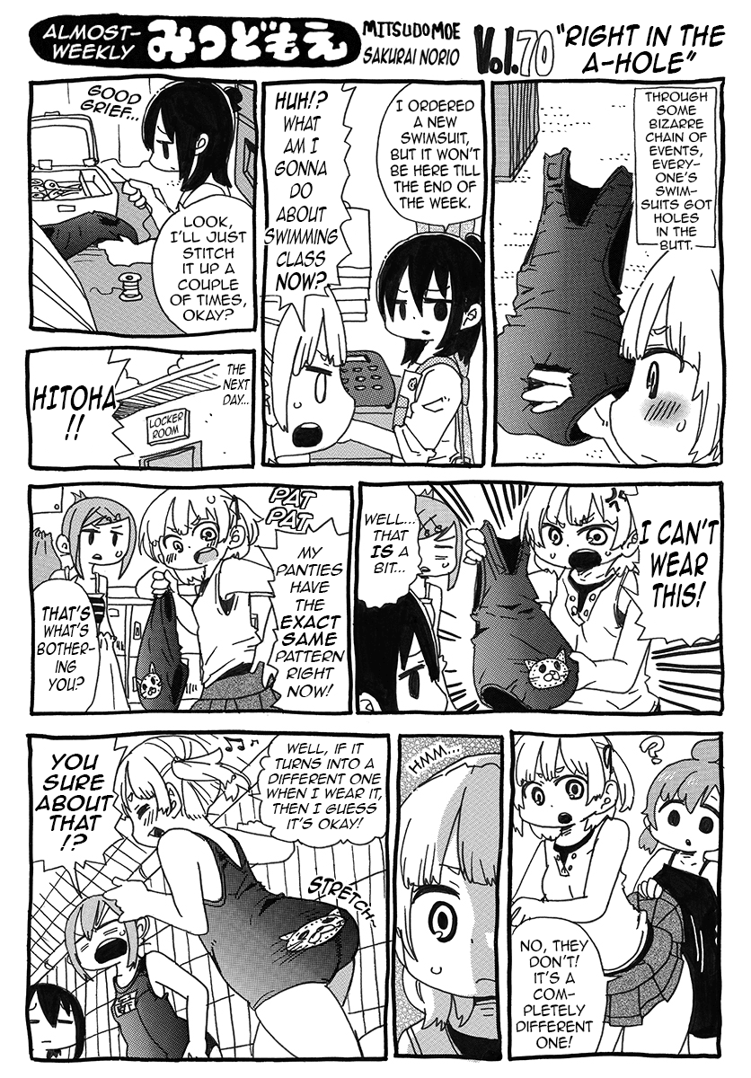 Almost-Weekly Mitsudomoe Chapter 6 page 2 - Chapter 6: Pages 70-83