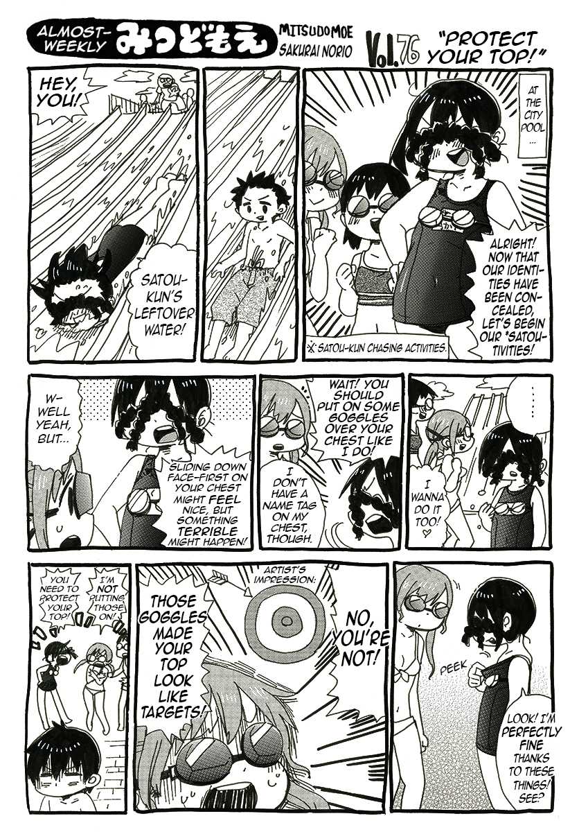 Almost-Weekly Mitsudomoe Chapter 6 page 8 - Chapter 6: Pages 70-83