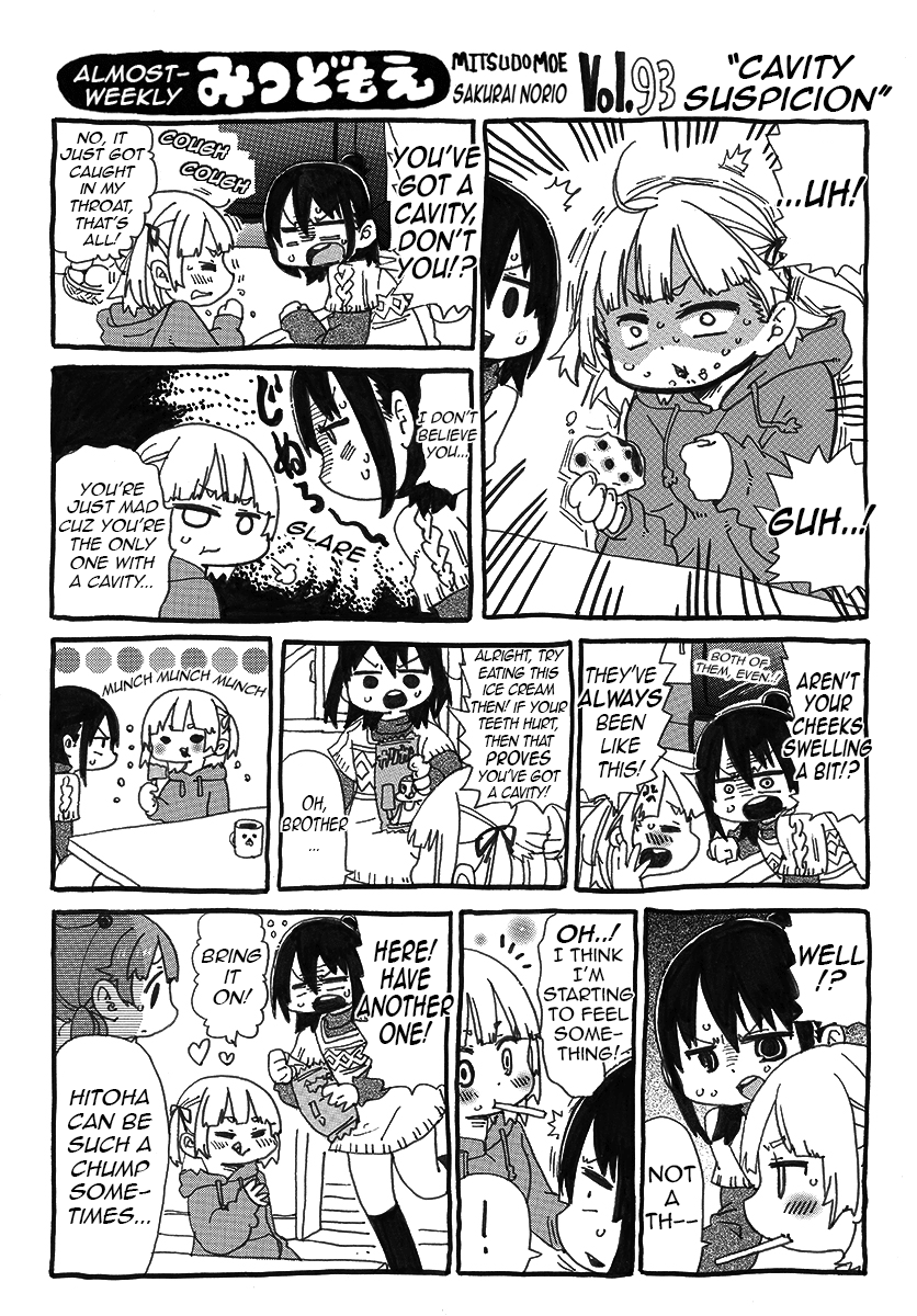 Almost-Weekly Mitsudomoe Chapter 7 page 12 - Chapter 7: Pages 84-100 [END]