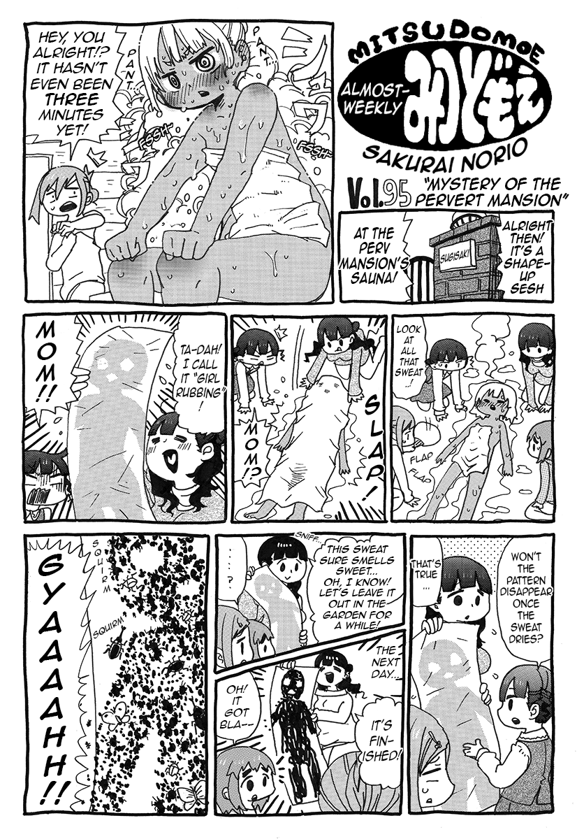 Almost-Weekly Mitsudomoe Chapter 7 page 14 - Chapter 7: Pages 84-100 [END]