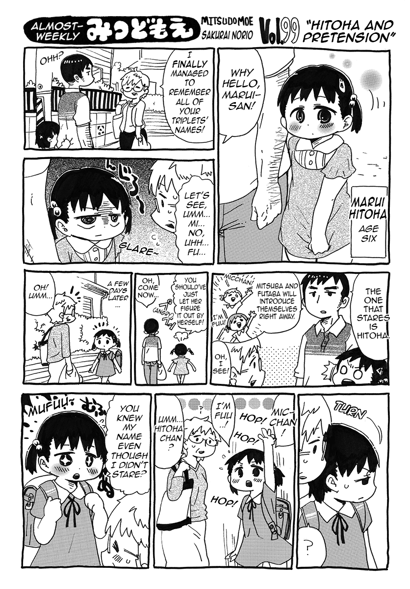 Almost-Weekly Mitsudomoe Chapter 7 page 18 - Chapter 7: Pages 84-100 [END]