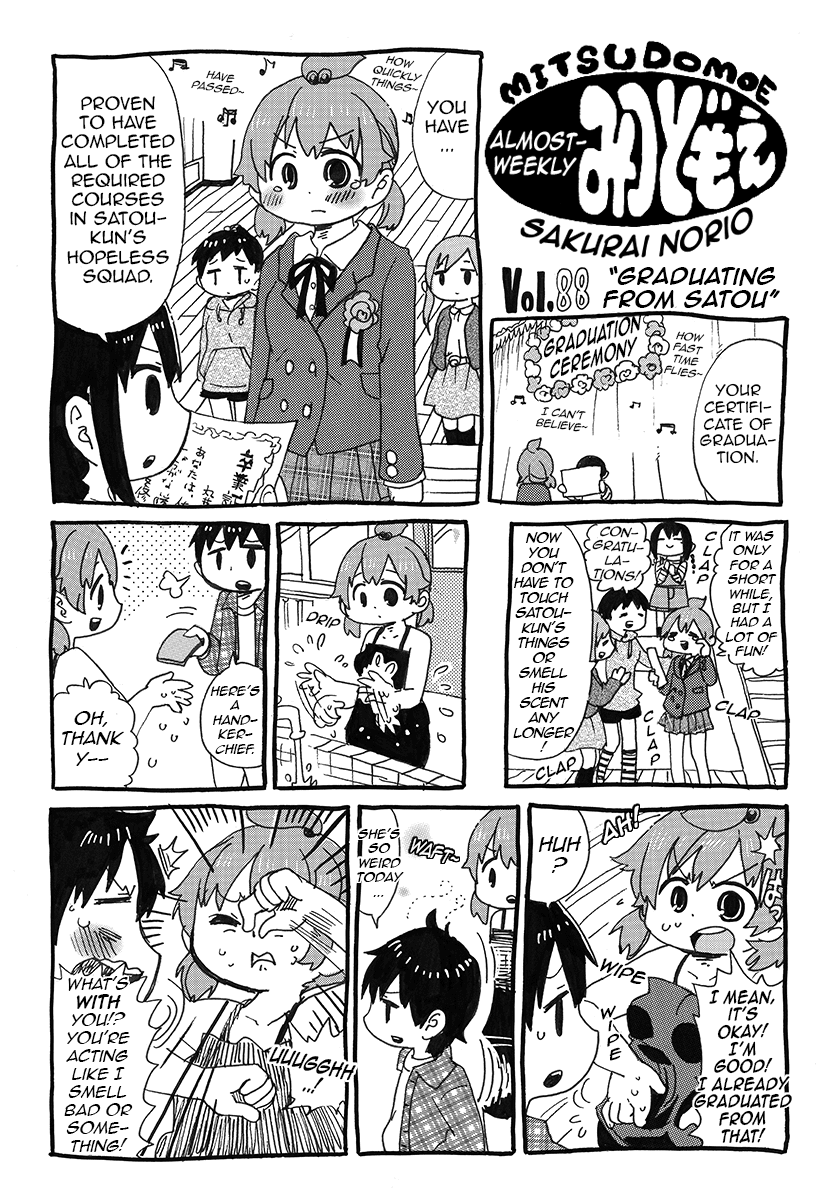 Almost-Weekly Mitsudomoe Chapter 7 page 7 - Chapter 7: Pages 84-100 [END]
