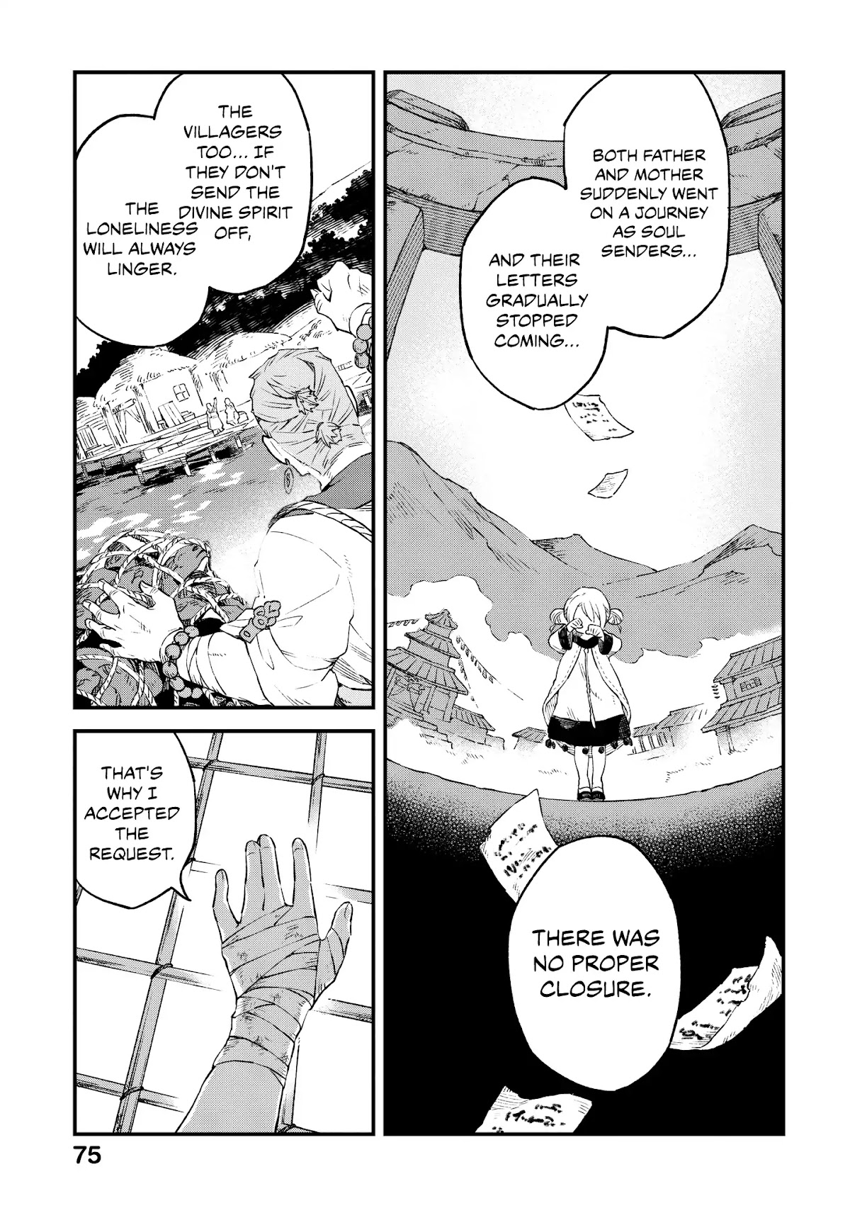 Alpi - the Soul Sender Chapter 2 page 36 - Chapter 2: The Growing Dull, Dark Purple Lake