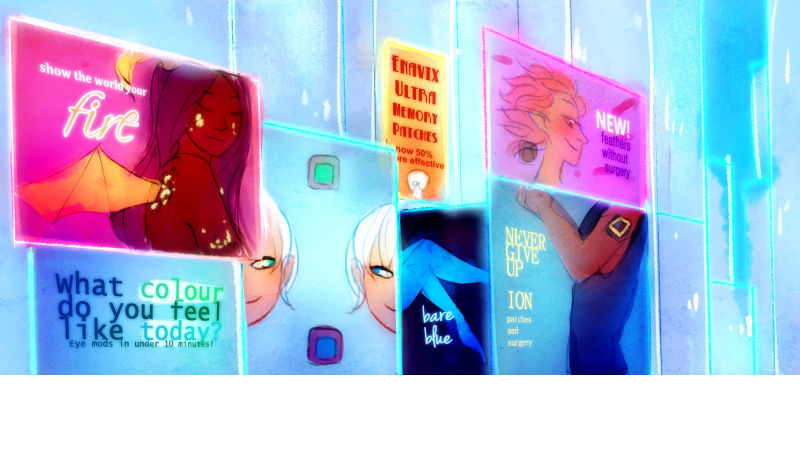 Always Human Chapter 1 page 2 - Chapter 1 : 1 - I guess that's why I admire her