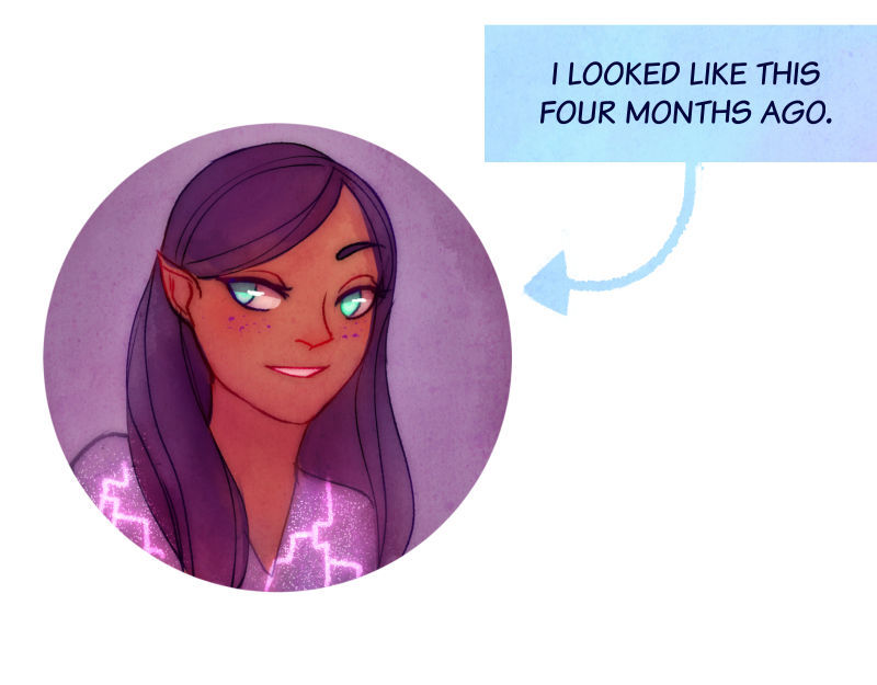 Always Human Chapter 1 page 8 - Chapter 1 : 1 - I guess that's why I admire her