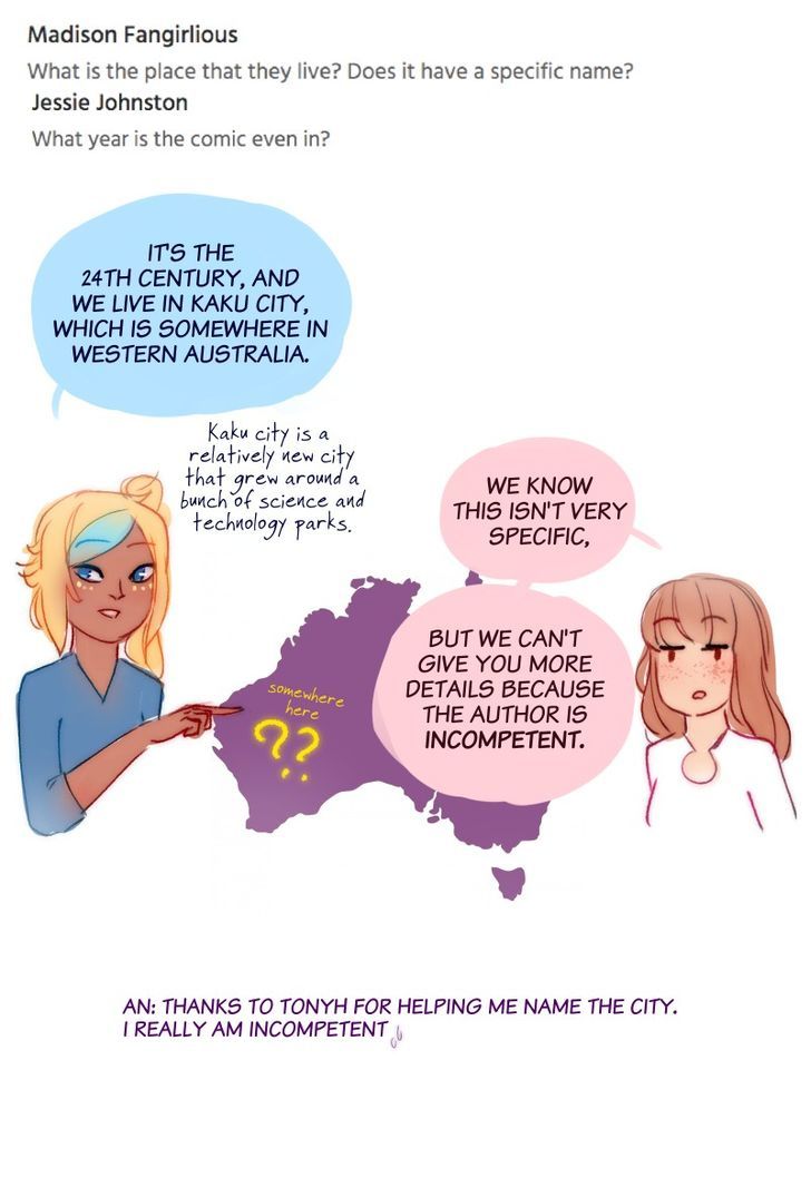Always Human Chapter 37.5 page 11 - Chapter 37.5 : Q&A