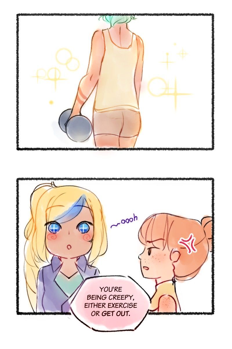 Always Human Chapter 46 page 21 - Chapter 46 : 4-Koma Special