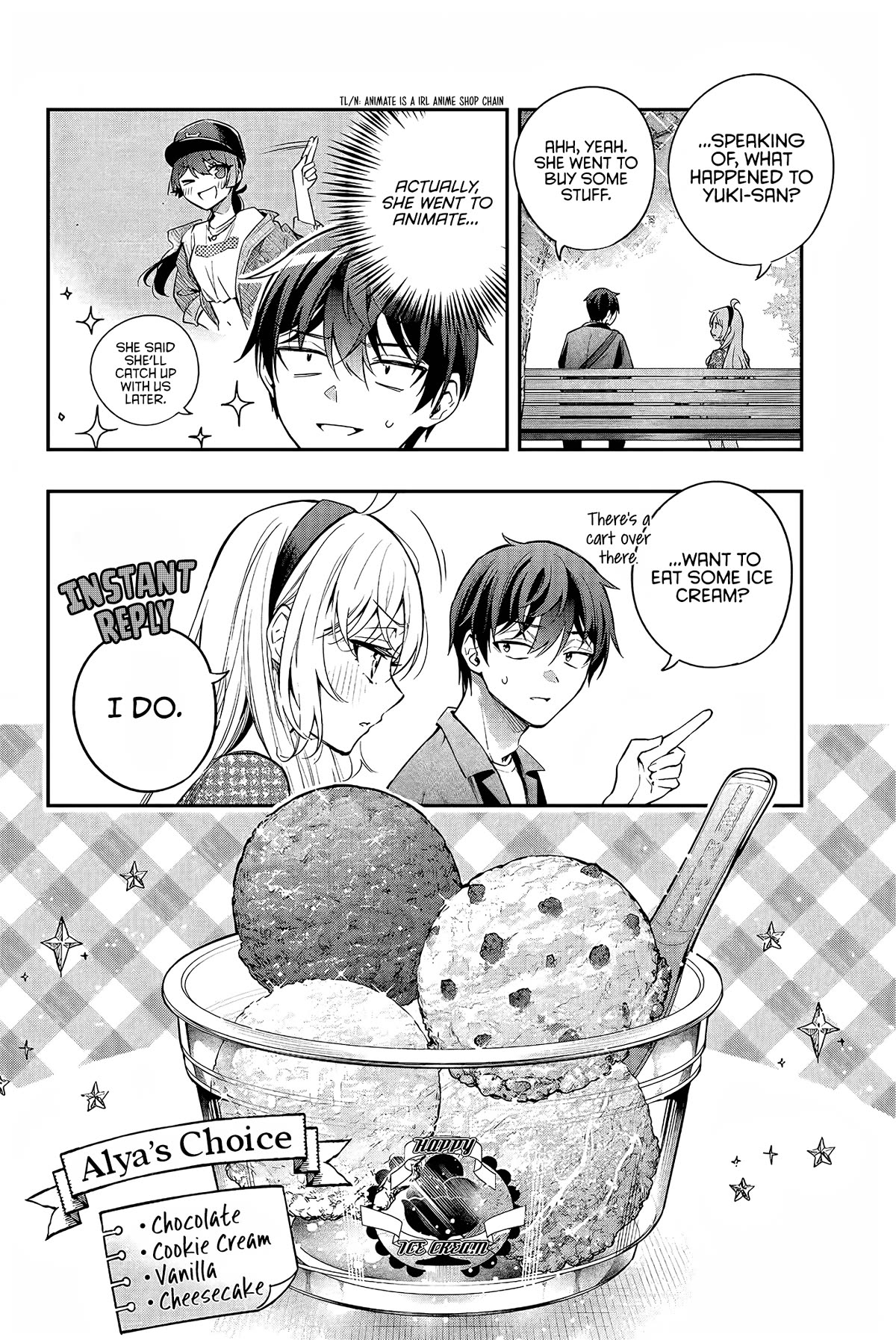 Alya Sometimes Hides Her Feelings in Russian Chapter 22 page 13 - Chapter 22: That’s the First Time I Saw Someone with the Look of a Deadman (3)